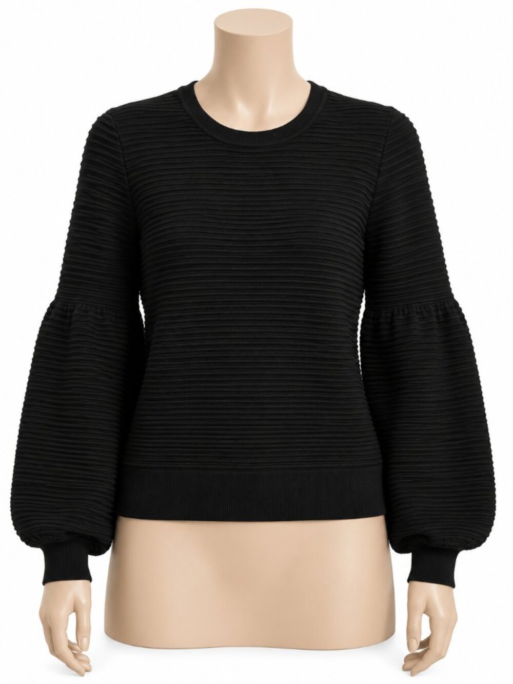 INC Solid Pointelle Ottoman Sweater